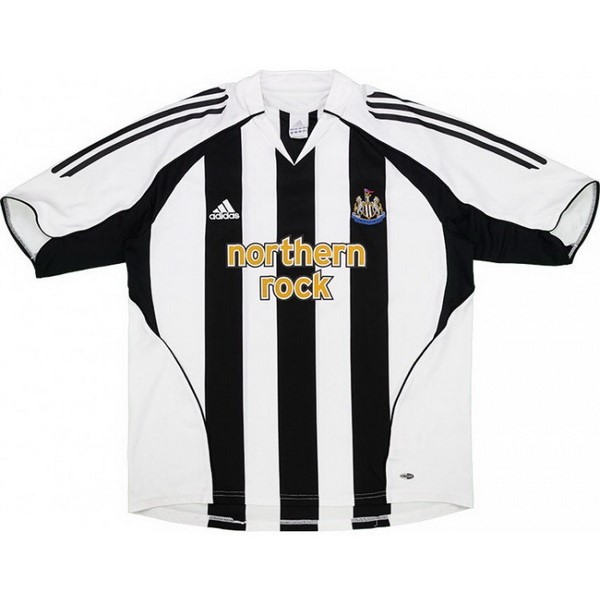 Authentic Camiseta Newcastle United 1ª Retro 2005 2006 Negro Blanco